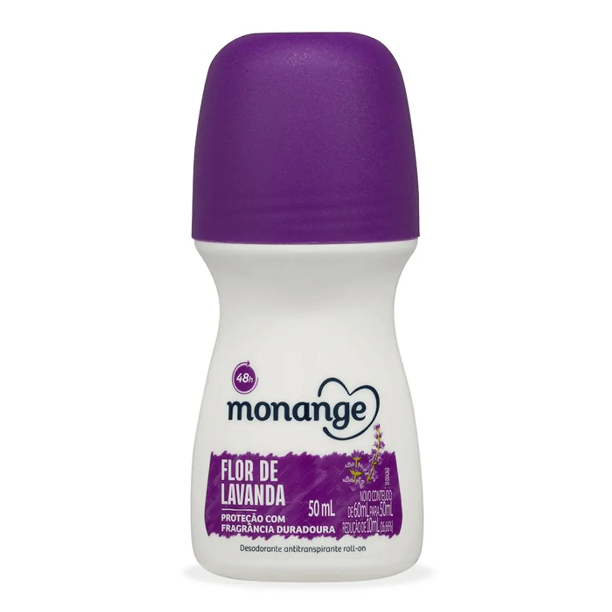 Desodorante Roll On Flor De Lavanda Monange 50ml