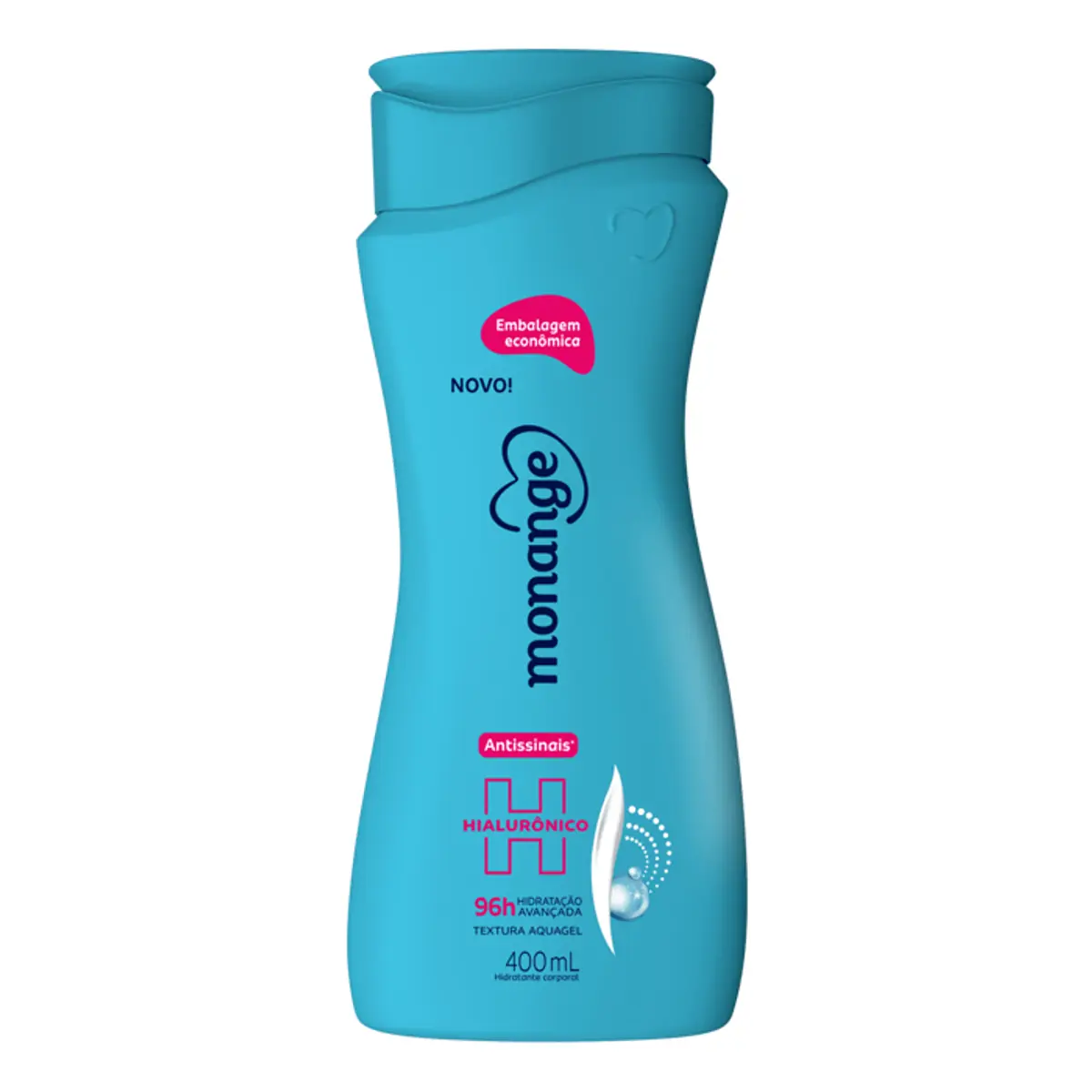 Hidratante Corporal Antissinais Monange Hialurônico Frasco 400ml Embalagem Econômica