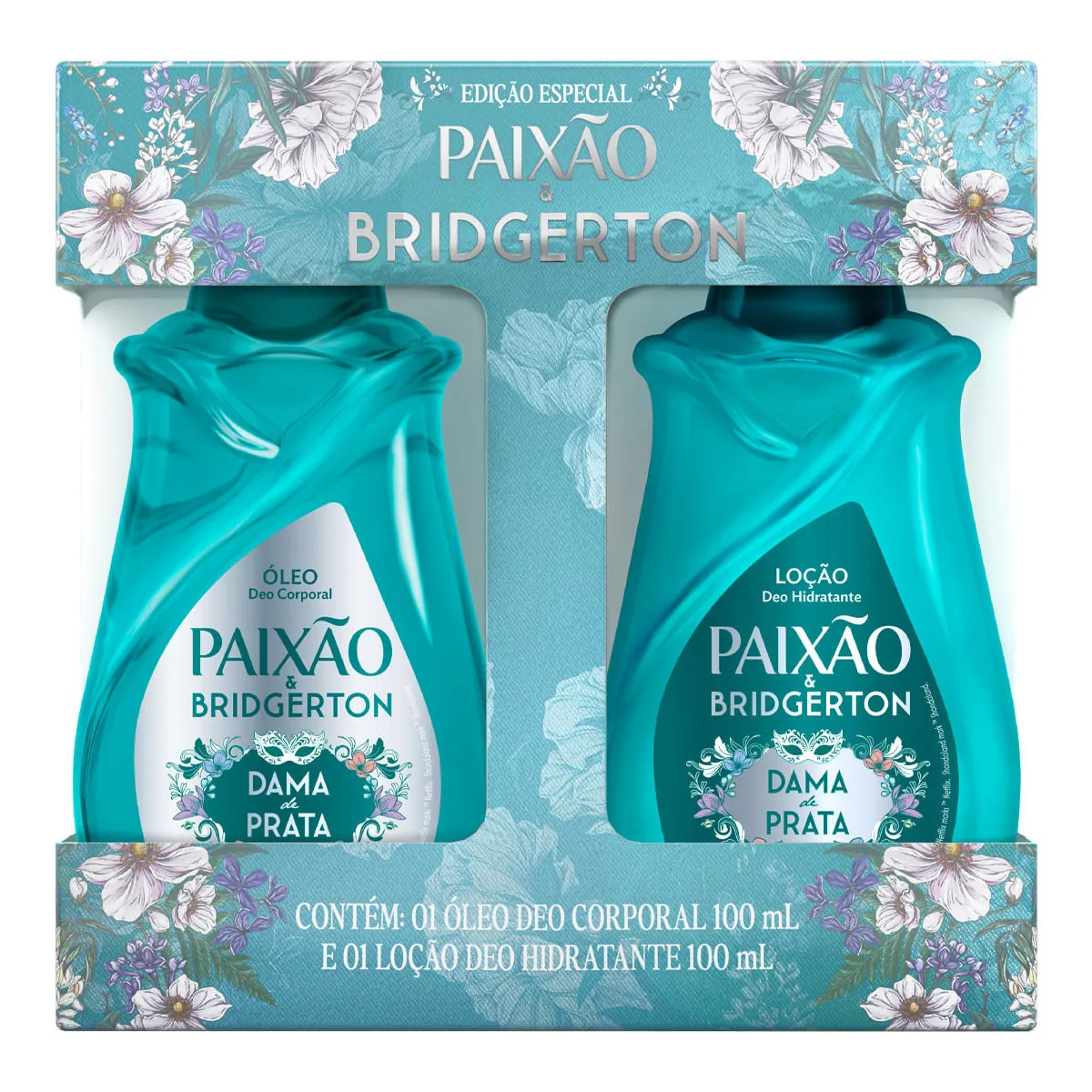 Kit Paixao Bridgerton 100ml Locao Oleo