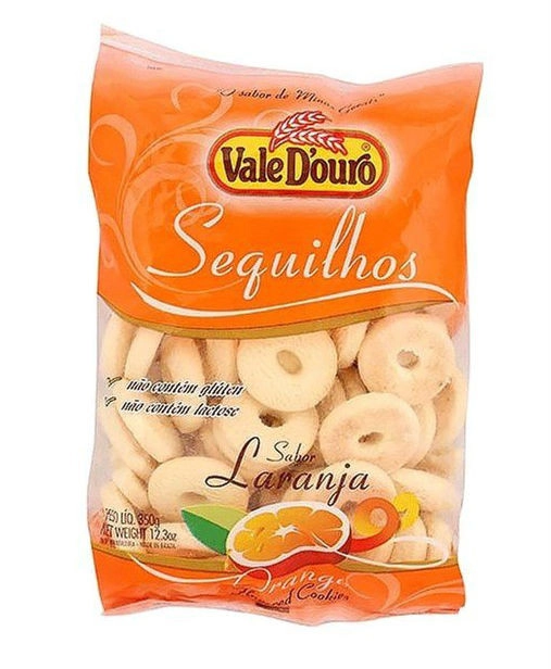 Biscoito Sequilhos Vale D Ouro Laranja