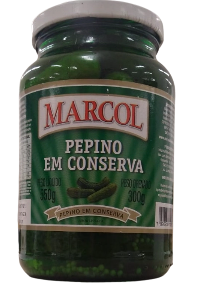 Pepinos Marcol 340g Dren