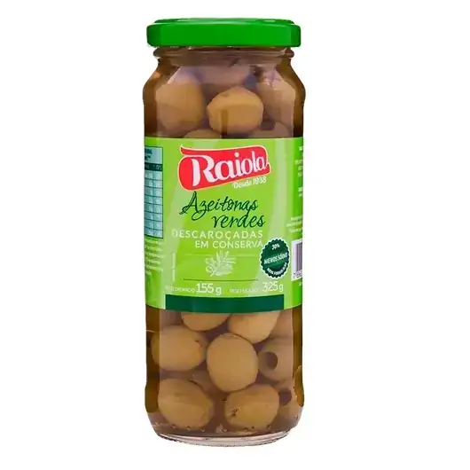 Azeitonas Verdes Descarocadas