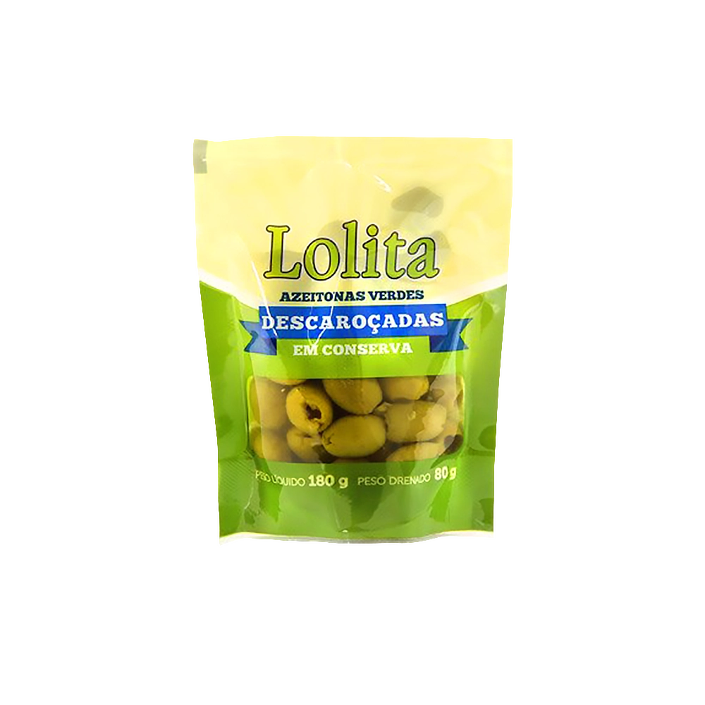 Azeitona Lolita 80g Verde Descarocada
