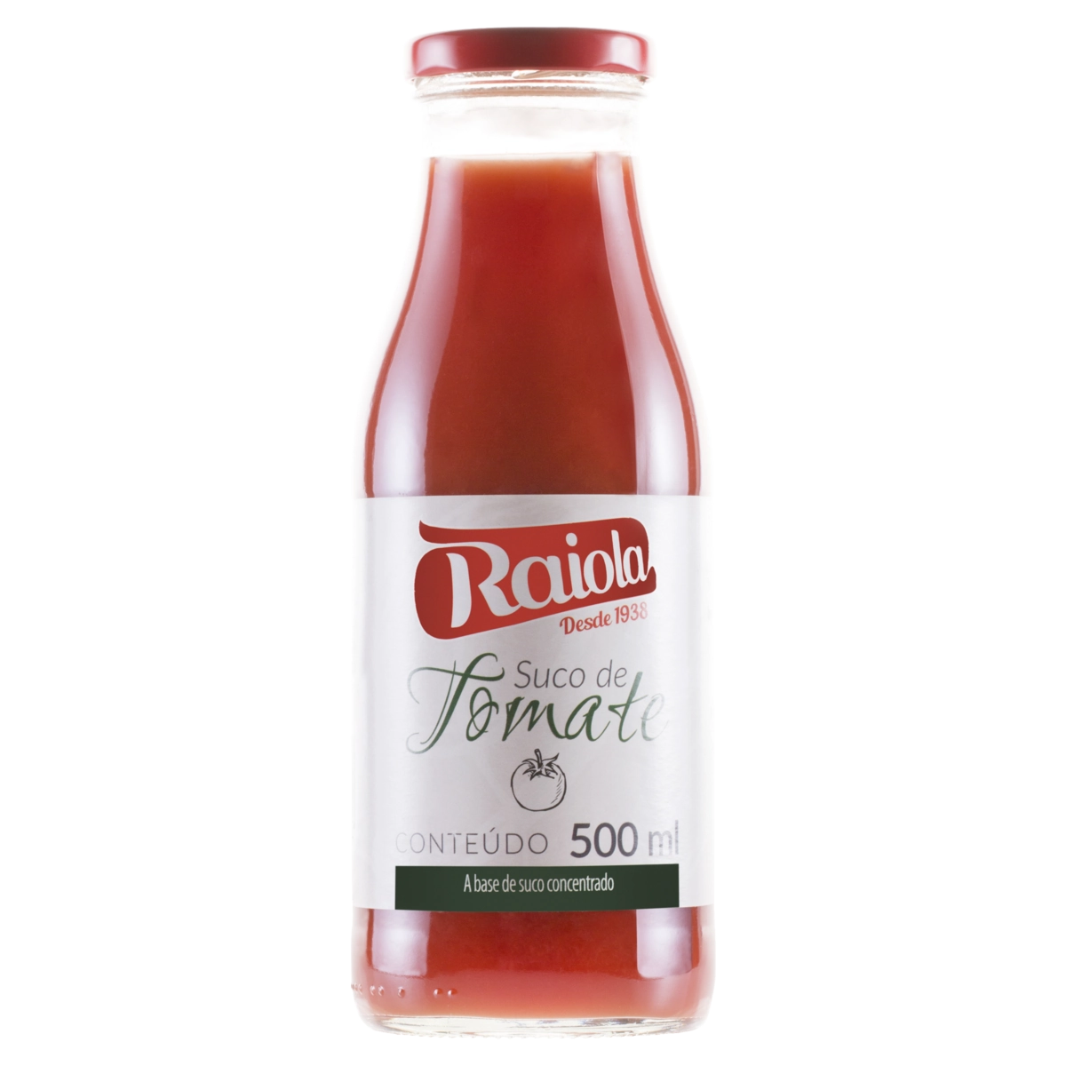 Suco Concentrado Tomate Raiola Garrafa 500ml