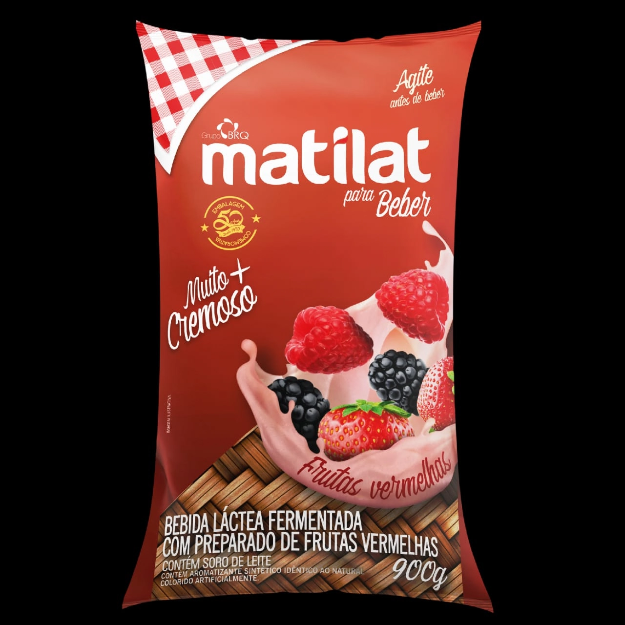 Bebida Lactea Matilat Fts Vermelhas 1l