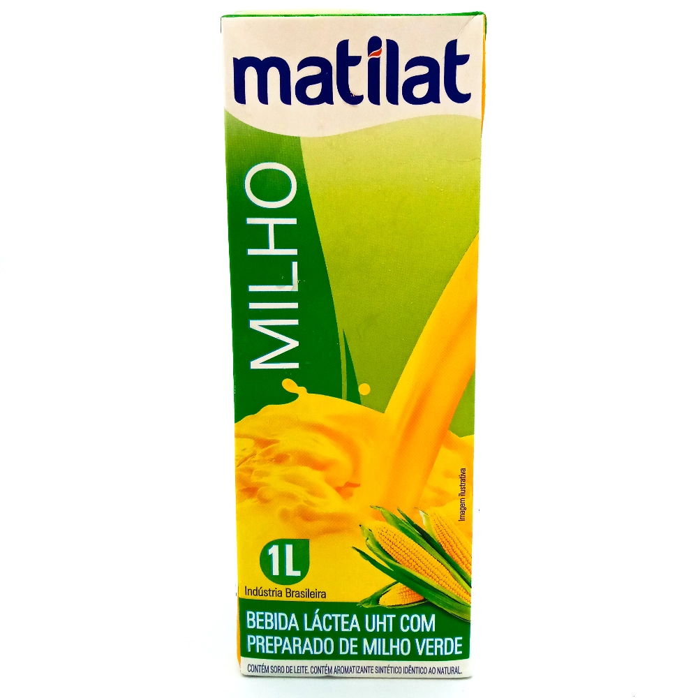 Bebida Lactea Uht Matilat 1lt Milho Verde