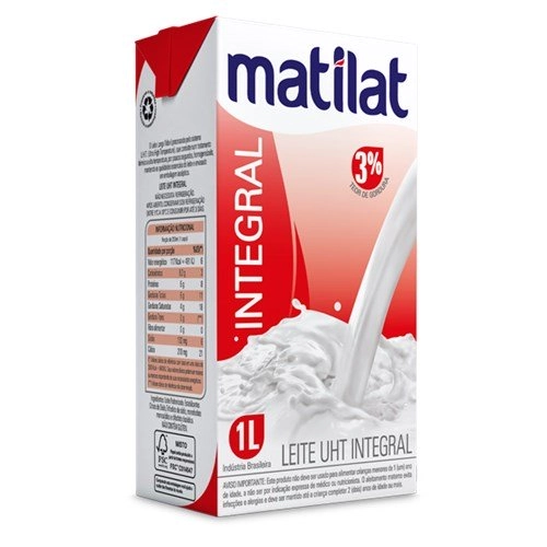 Leite Lv Matilat 1lt Integral