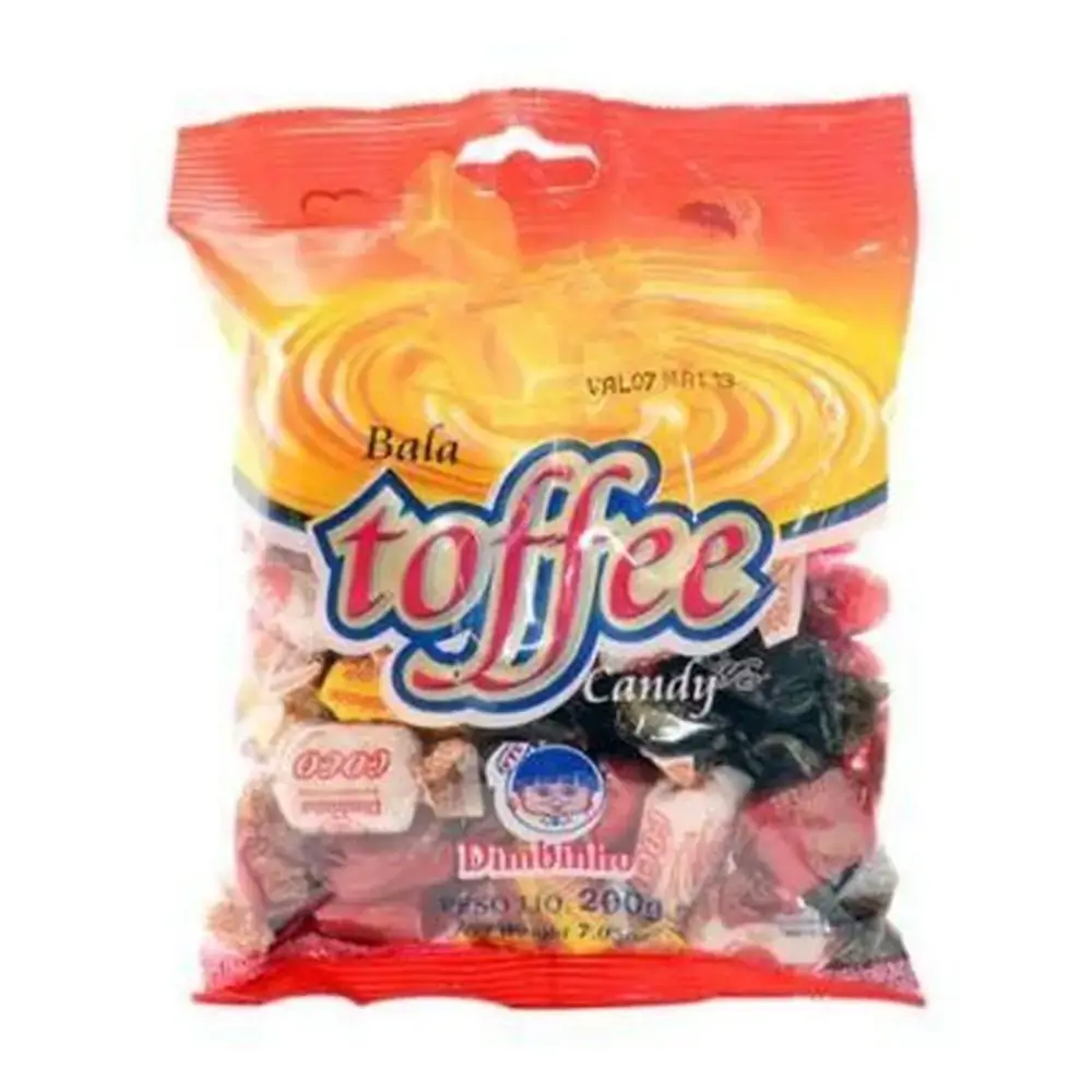 Bala Dimbinho Toffee 600g