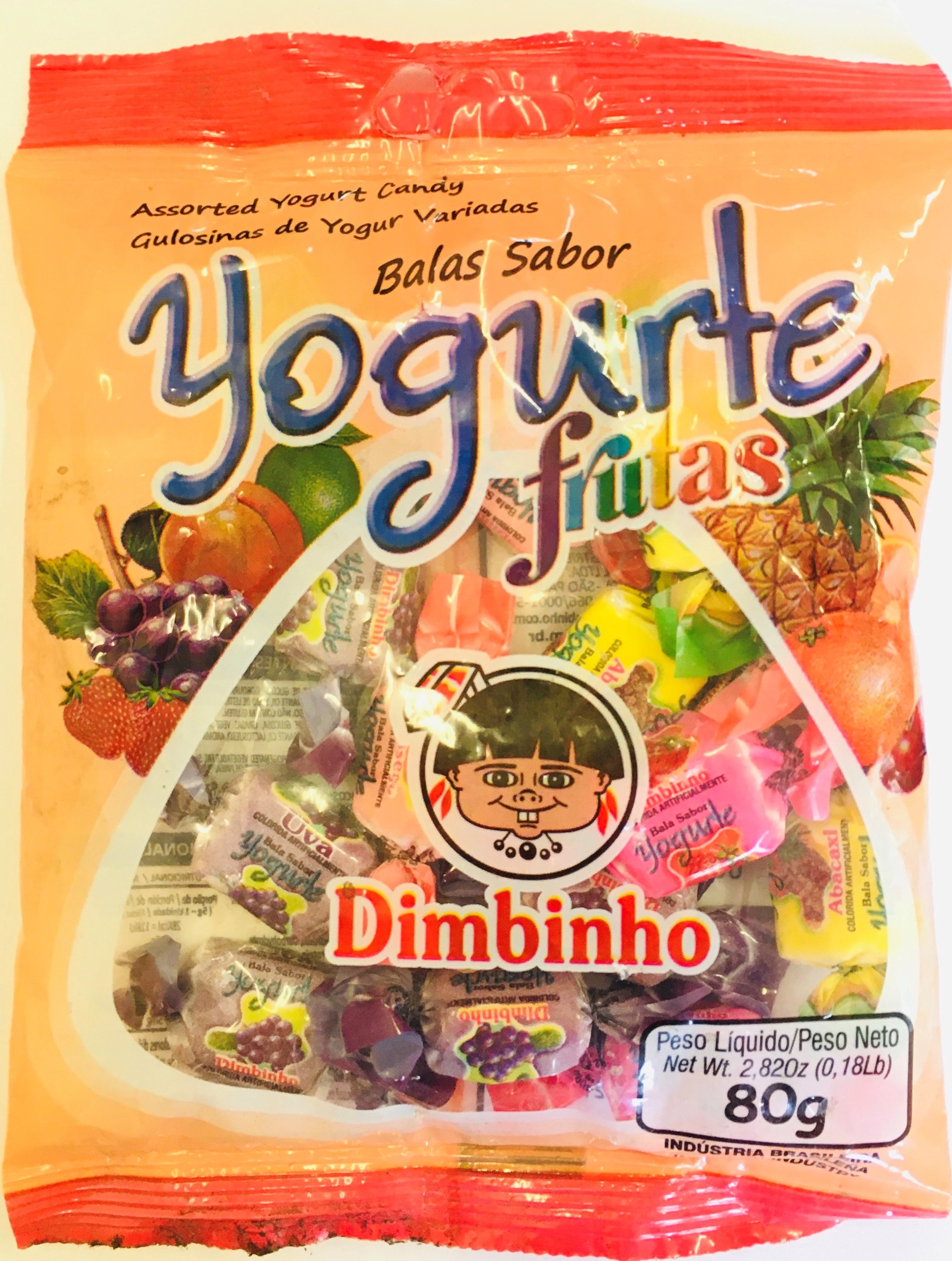 Bala Dimbinho Yogurte