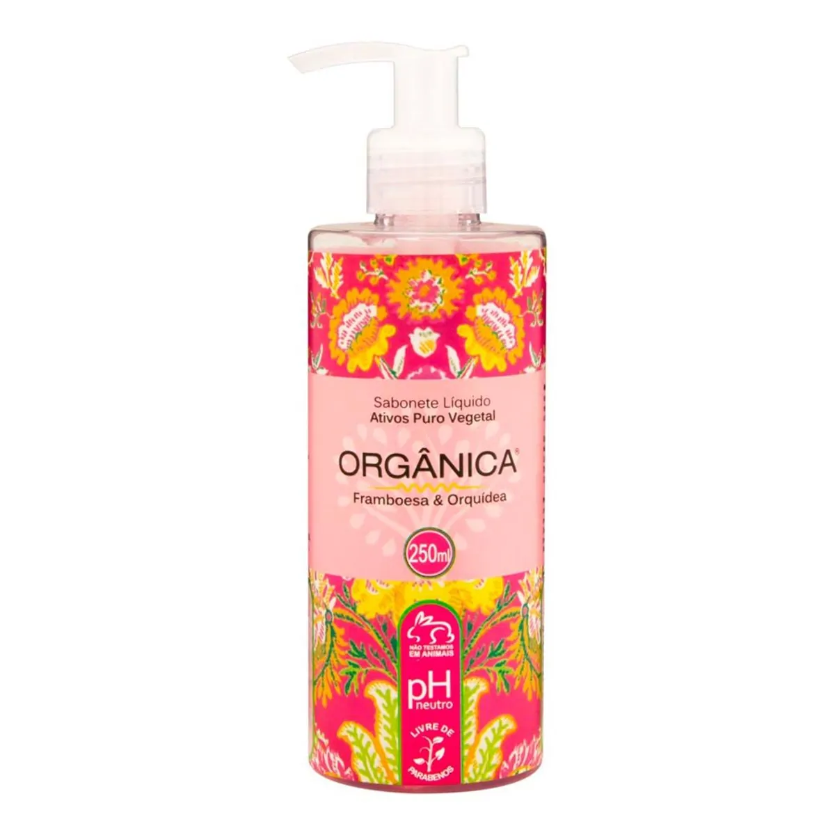 Sabonete Líquido ORGÂNICA Framboesa e Orquídea 250ml