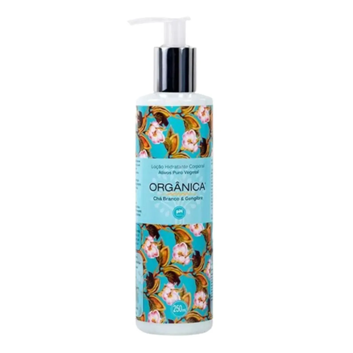 Loção Hidratante Corporal Chá Branco e Gengibre Orgânica 250ml