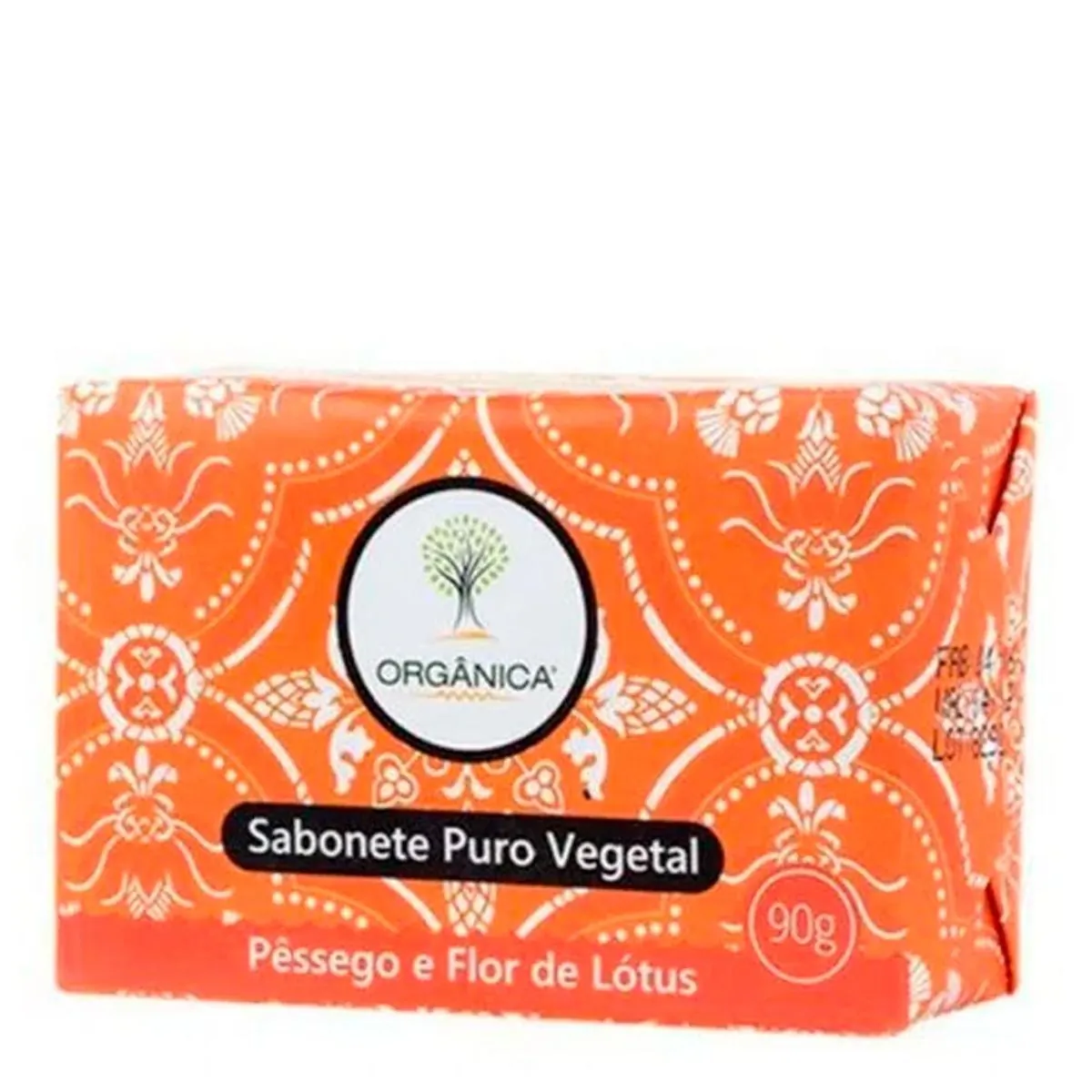 Sabonete Puro Vegetal 90g Pessego/flor De Lotus