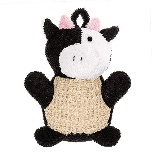 Bath Toy Vaquinha Orgânica Esponja De Banho