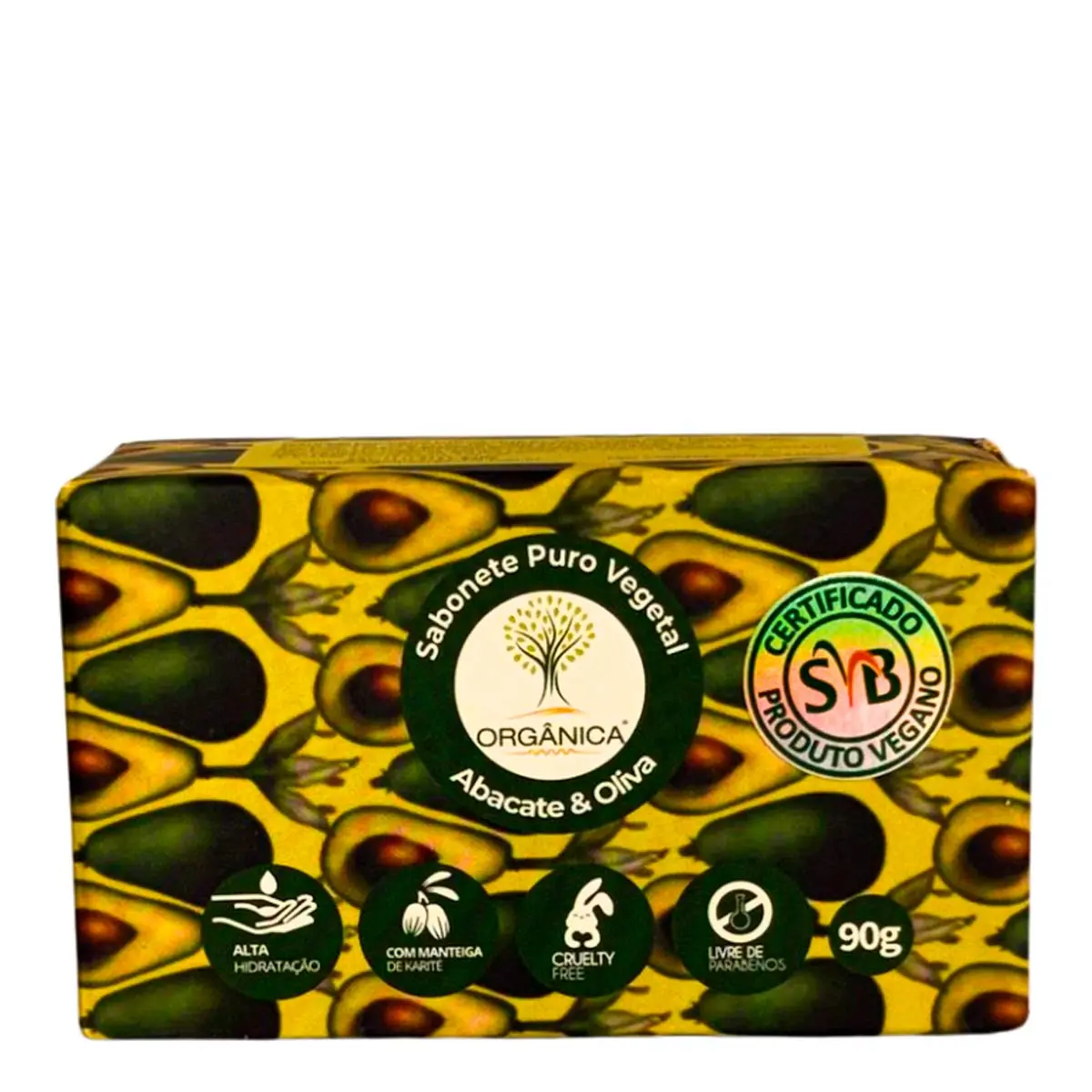 Sabonete ORGÂNICA Abacate e Oliva 90g