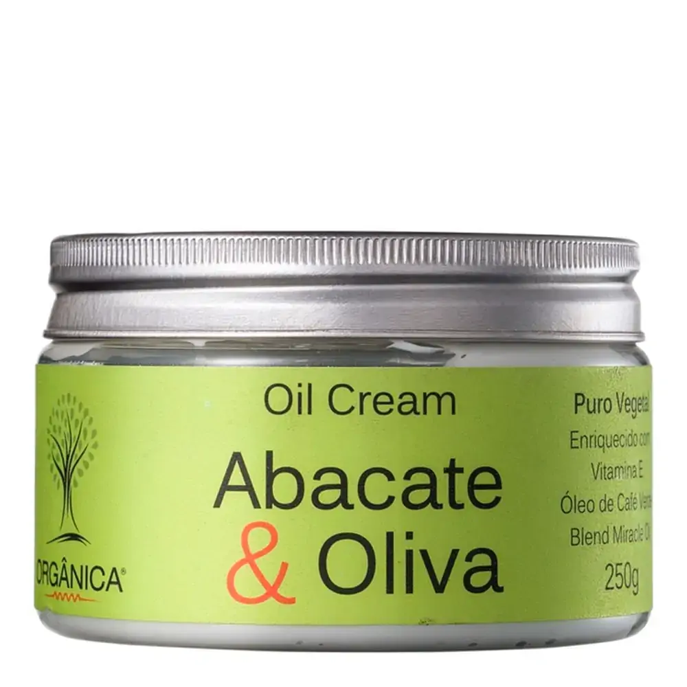 Hidratante Oil Cream Abacate E Oliva Organica 250g
