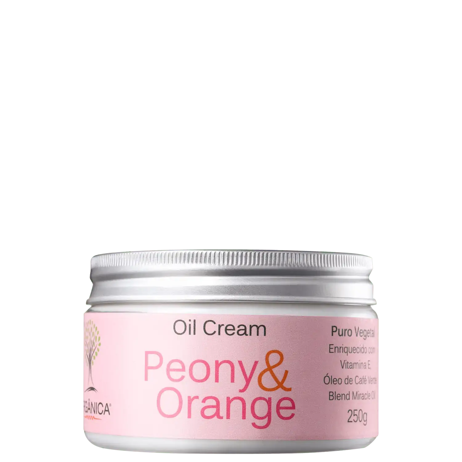 Hidratante Oil Cream Peony E Orange Organica 250g