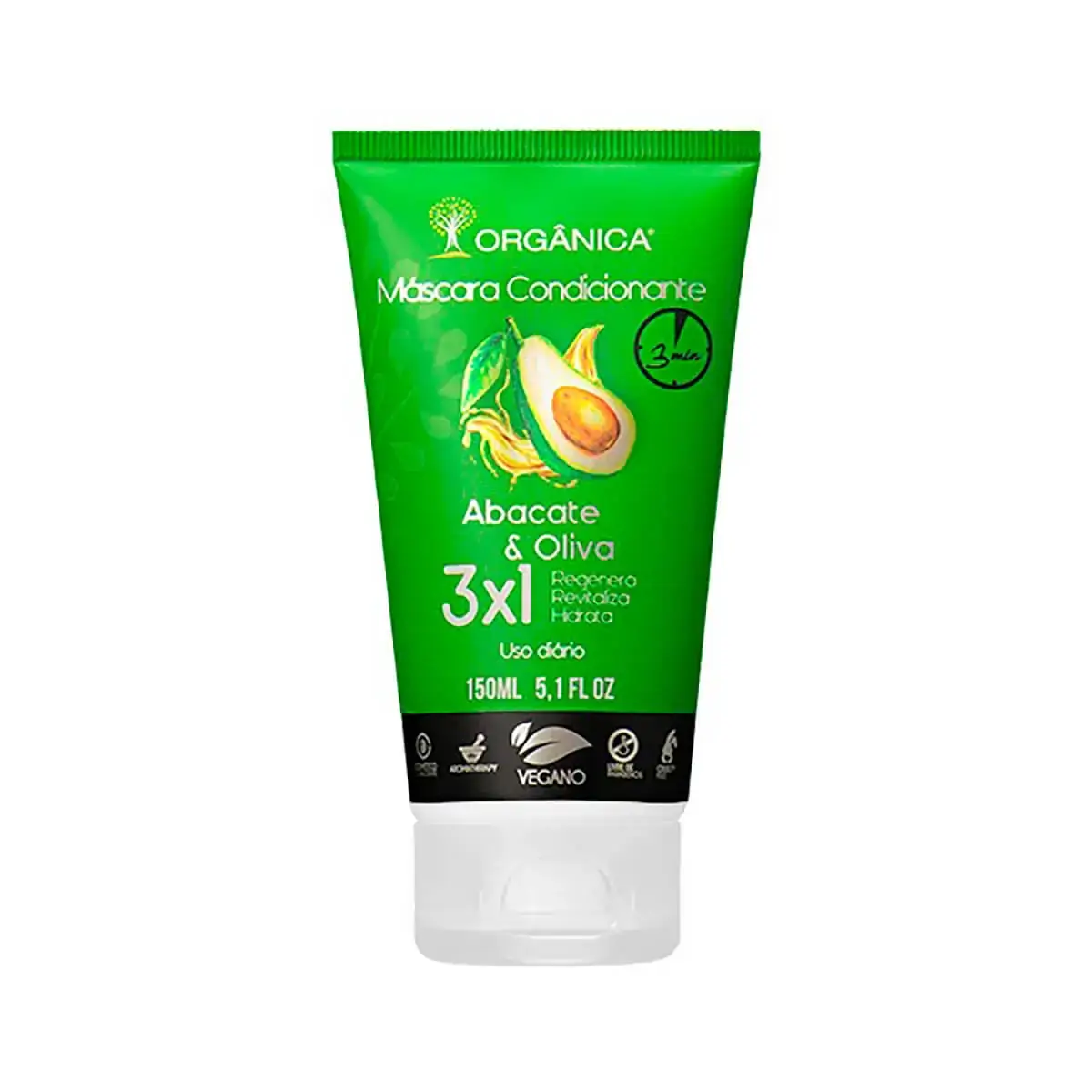 Mascara Condicionante Seladora Abacate 180ml