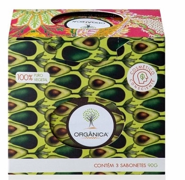 Kit Três Sabonetes Cubo 90G