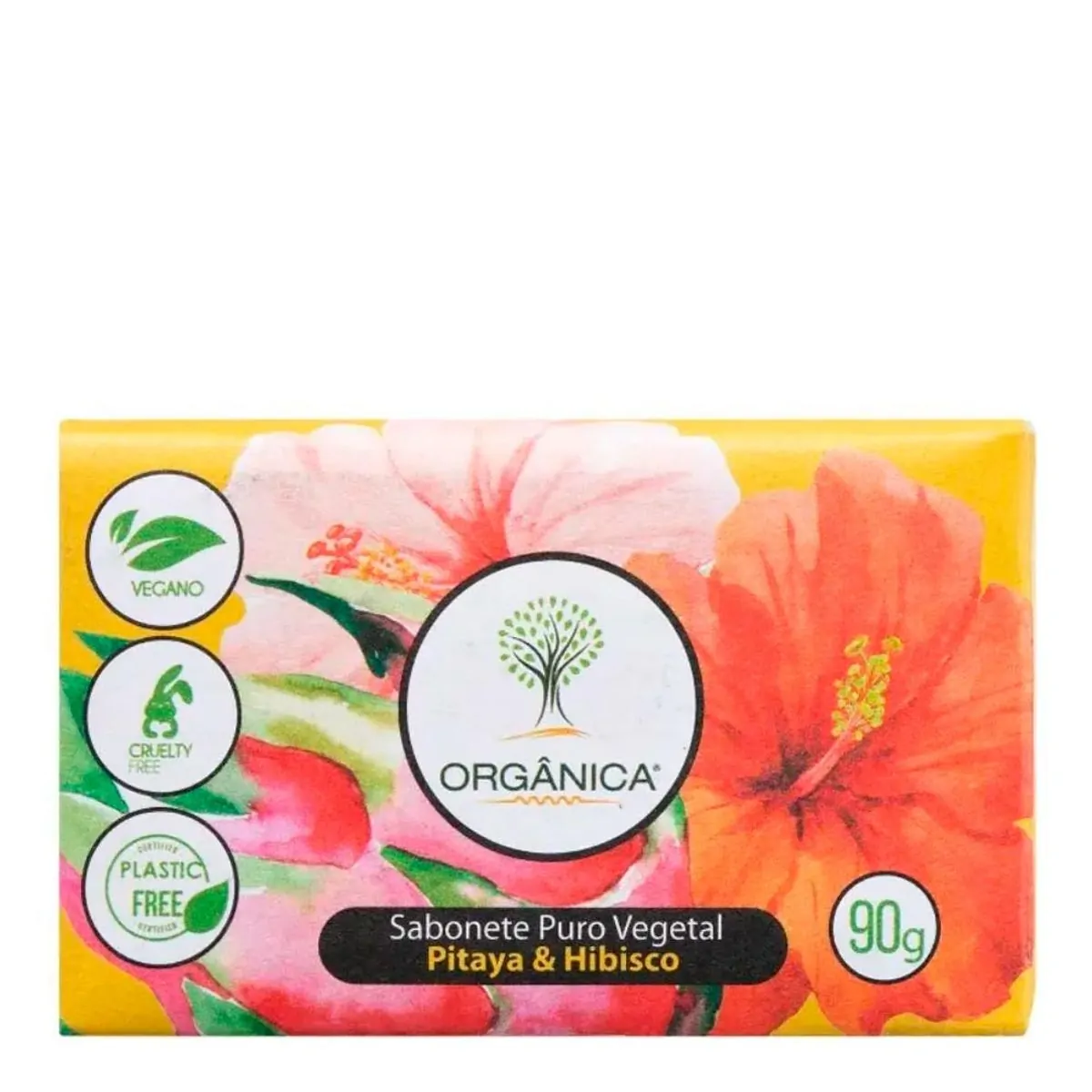 Sab Puro Veg Pitaya E Hibisco Organica 90g
