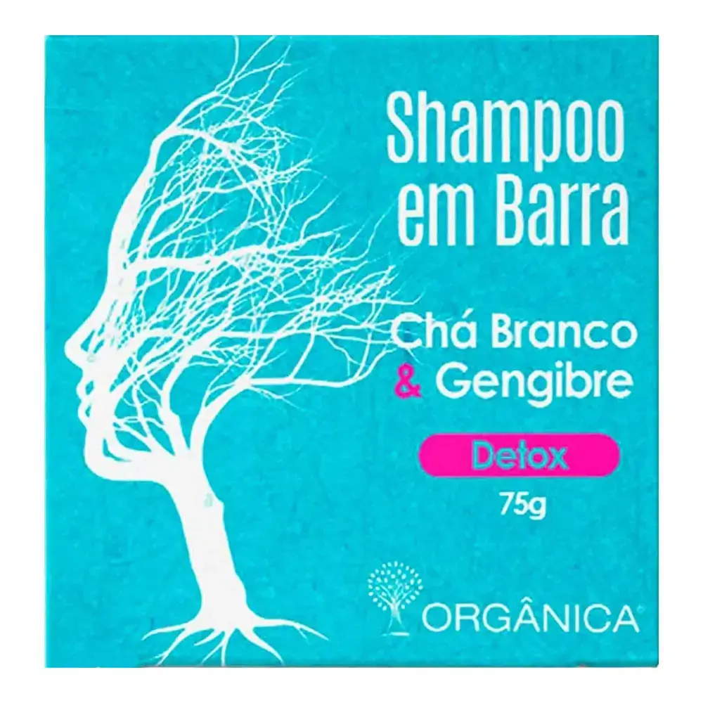 Shampoo Vegetal Em Barra Cha Br E Geng Organica 75g