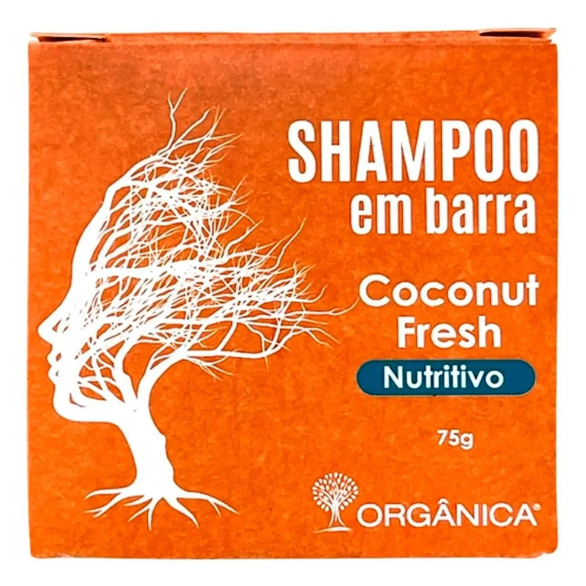 Shampoo Vegetal Em Barra Coconut Fresh Organica 75g
