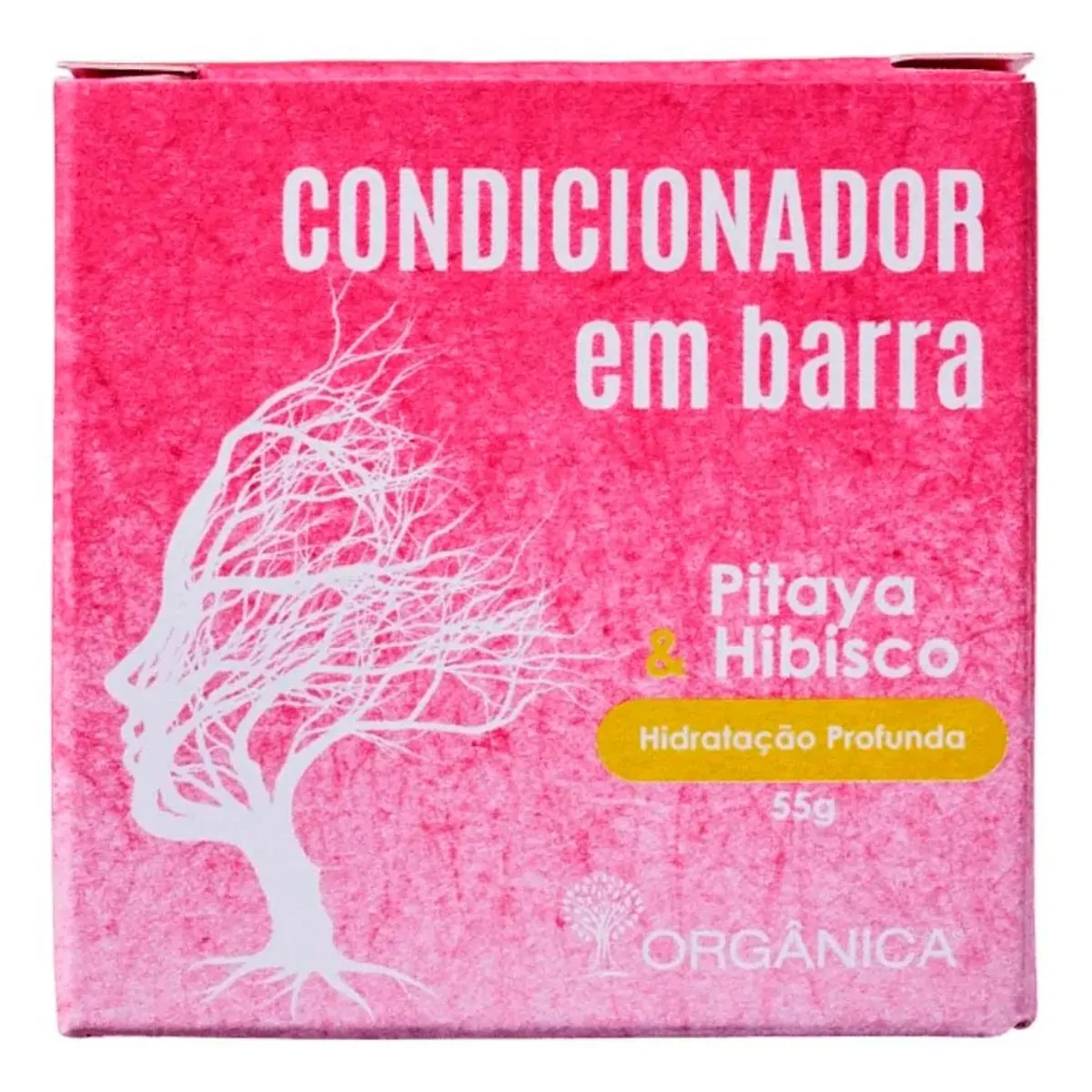 Shampoo Vegetal Em Barra Pitaya E Hibisco Organica 75g