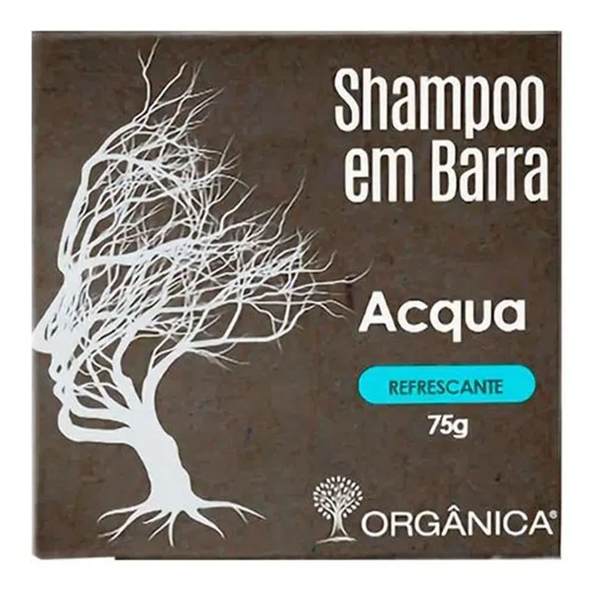 Shampoo Vegetal Em Barra Aqcua Organica 75g