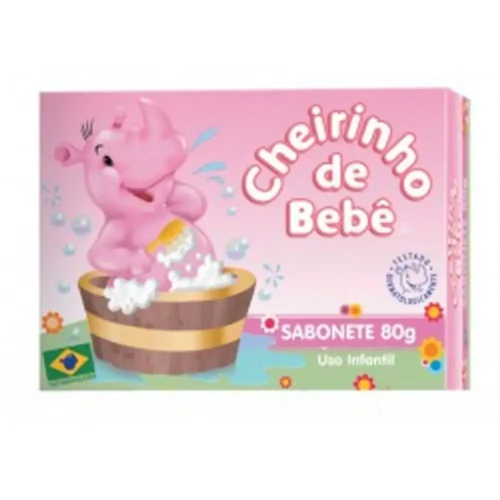 Sab.cheirinho De Bebe 80g Ros