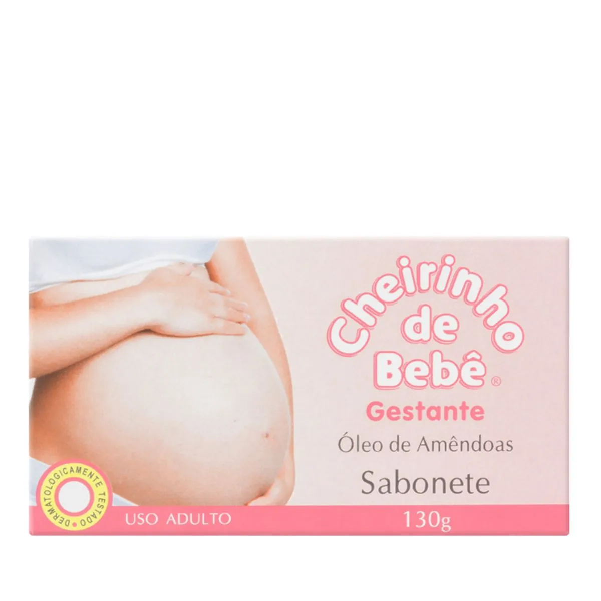 Sabonete Barra Gestante Cheirinho De Bebê Caixa 130g