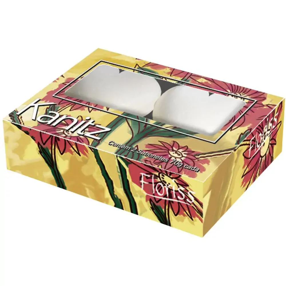 Kanitz Est Floriss Tea Roses 2 Sabonete Coracao