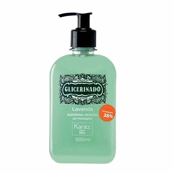 Sabonete Kanitz Glicerinado Lavanda 500 Ml
