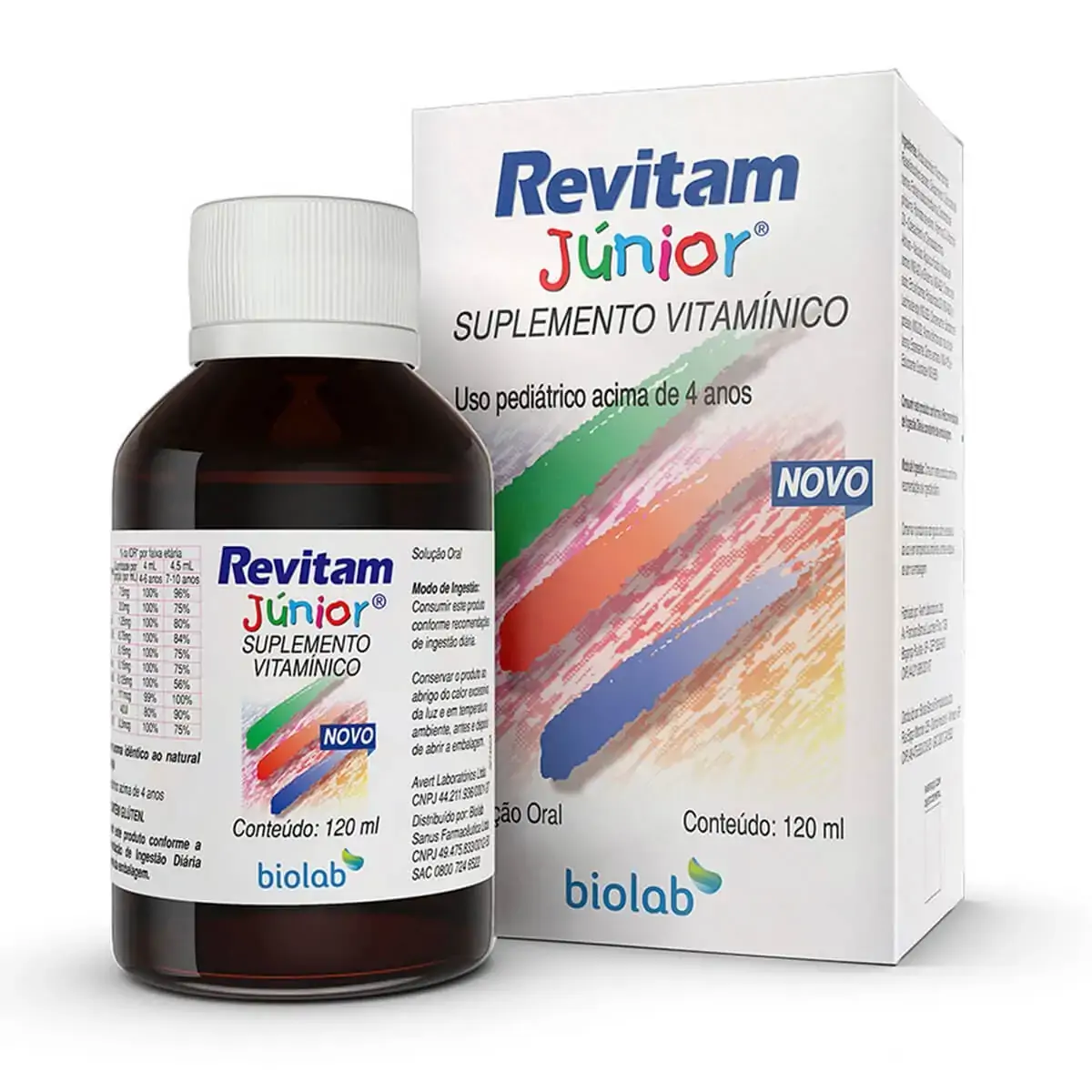 Revitam Junior Solução Oral Biolab Sanus Farmacêutica Similar