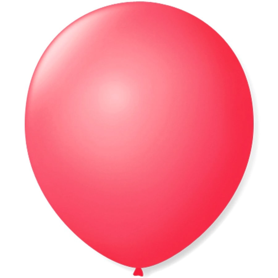 Balao Sao Roque 9 Liso Rosa Pink C/50