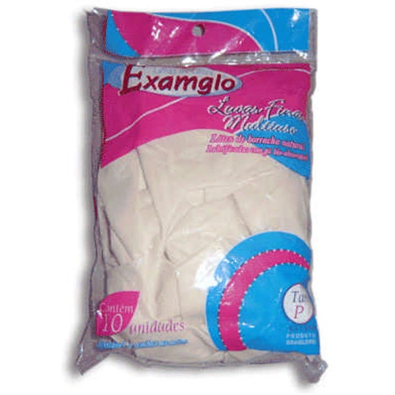 Luva Uso Geral Examglo Multi Uso C/10