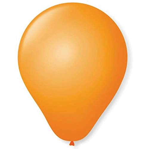 Balao Cores C/ 50 Laranja
