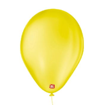 Balao Liso Amarelo C/ 50 Unidade