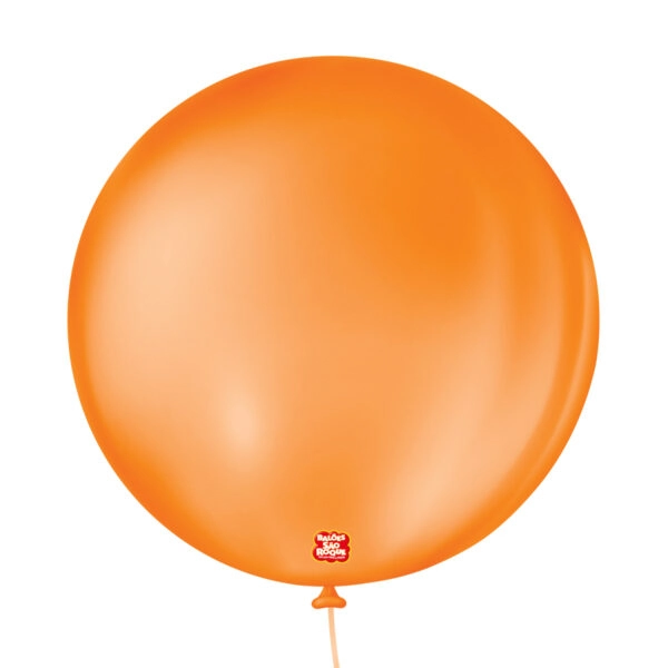 Balao N5 Liso Laranja Mand C/50 Sao Roque