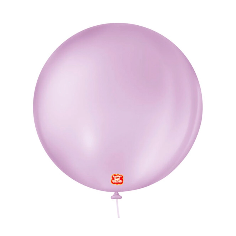 Balao N5 Liso Lilas Baby C/50 Sao Roque