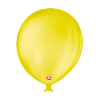 Balão De Látex Super Amarelo Citrino São Roque