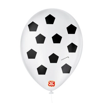 Balao N9 Bola De Futebol C/25 Sao Roque