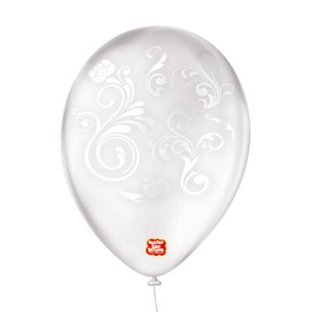 Balao N9 Arabesco Transp/brc C/25 Sao Roque