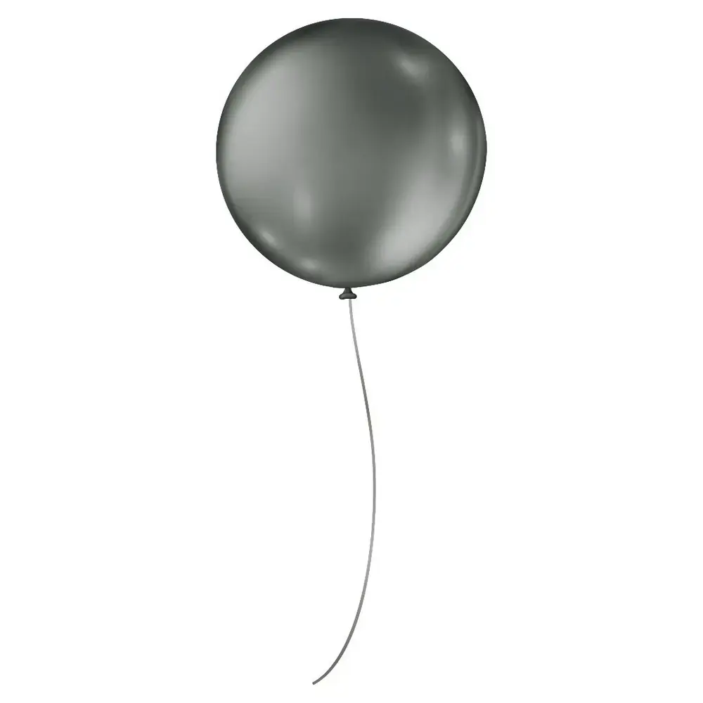 Balao Sao Roque Nr 5 Metallic Chumbo C/25 Cod 105536925