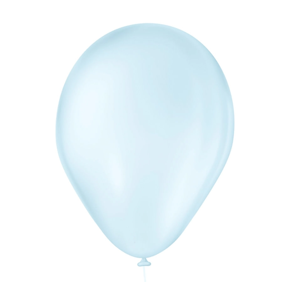 Balao 7 Candy Colors C/25un Azul Sao Roq