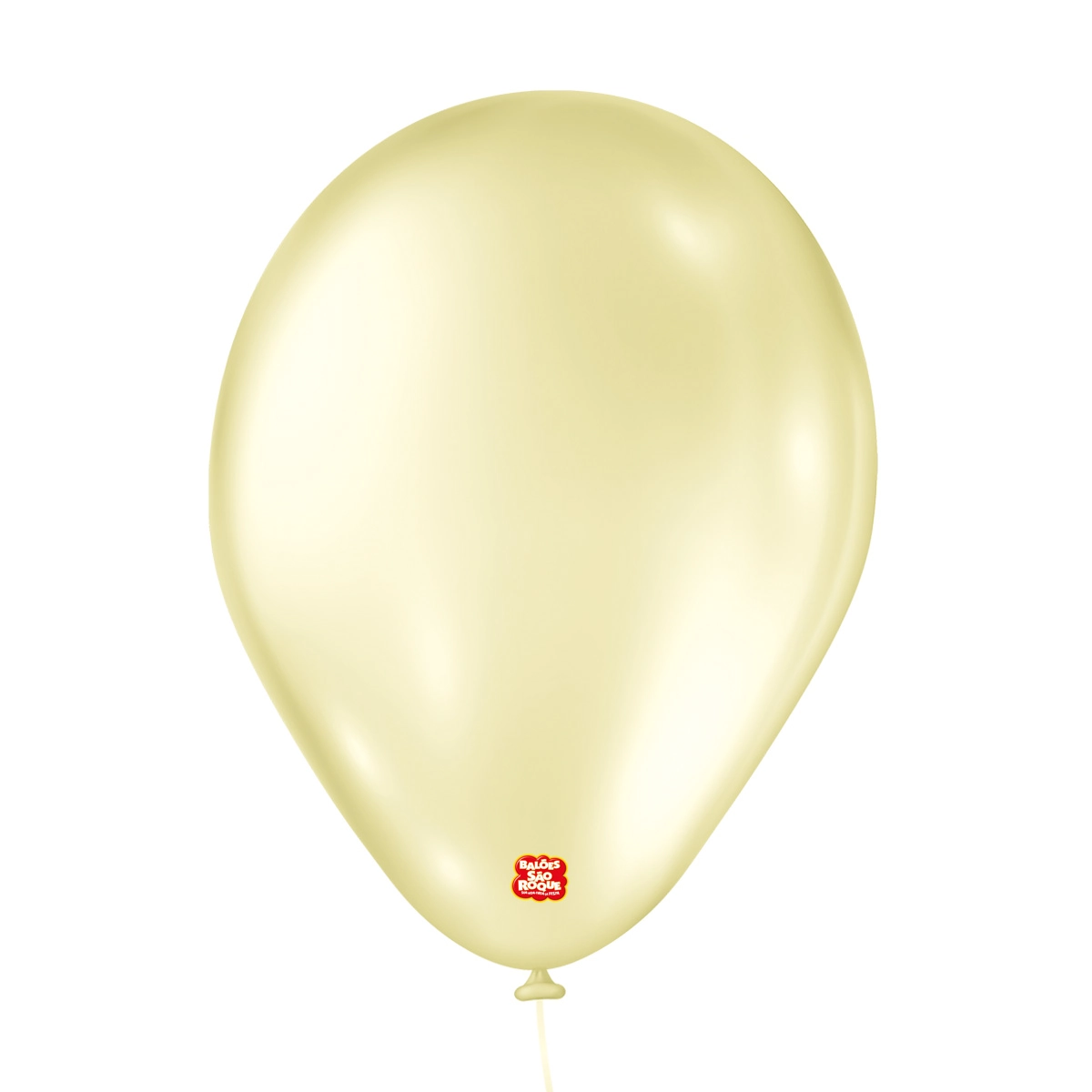Balao Perolado 11 Amarelo C/25 Sao Roque