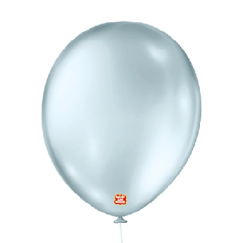 Balao Perolado 11 Azul Claro C/25 Sao Roque