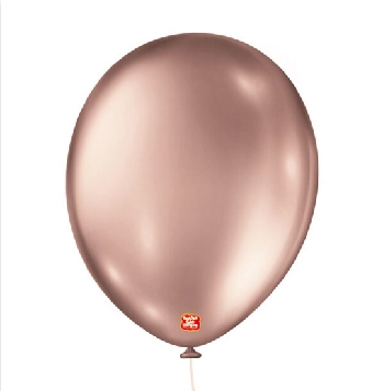 Balao Metalico 16 Rose Gold C/10 Sao Roque