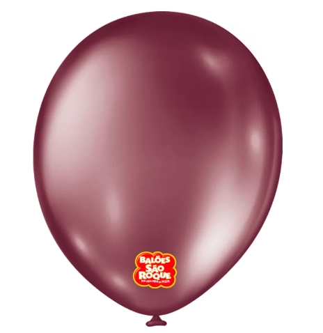 Balao Metalico 11 Marsala C/25 Sao Roque