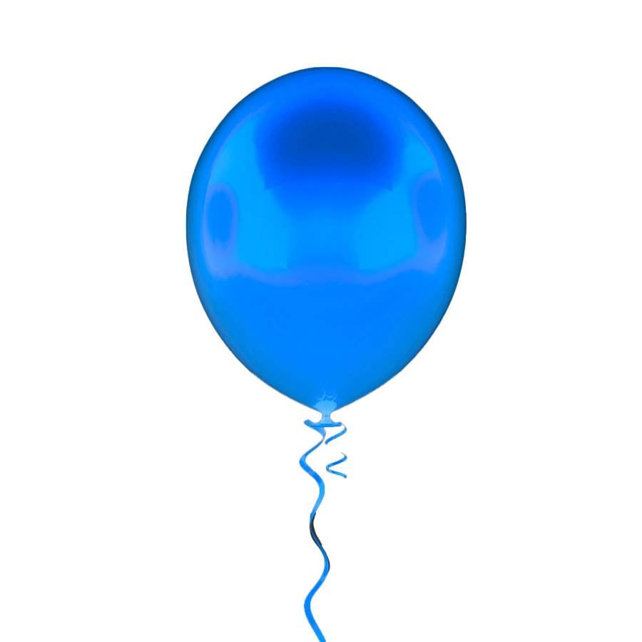 Balao N11 Uniq Azul Classico 25un 11015224525 Sao Roque