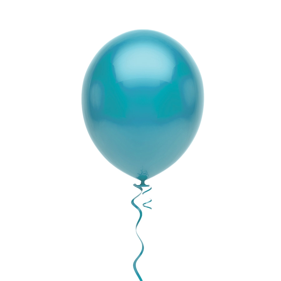 Balao N11 Uniq Azul Ciano 25un 11015224625 Sao Roque