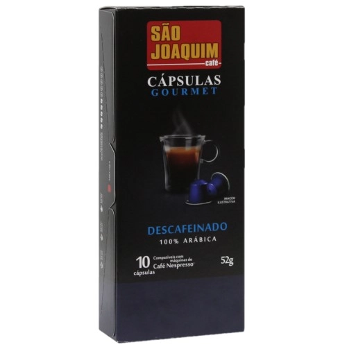 Capsulas Gourmet Descafsao Joaquim 52g